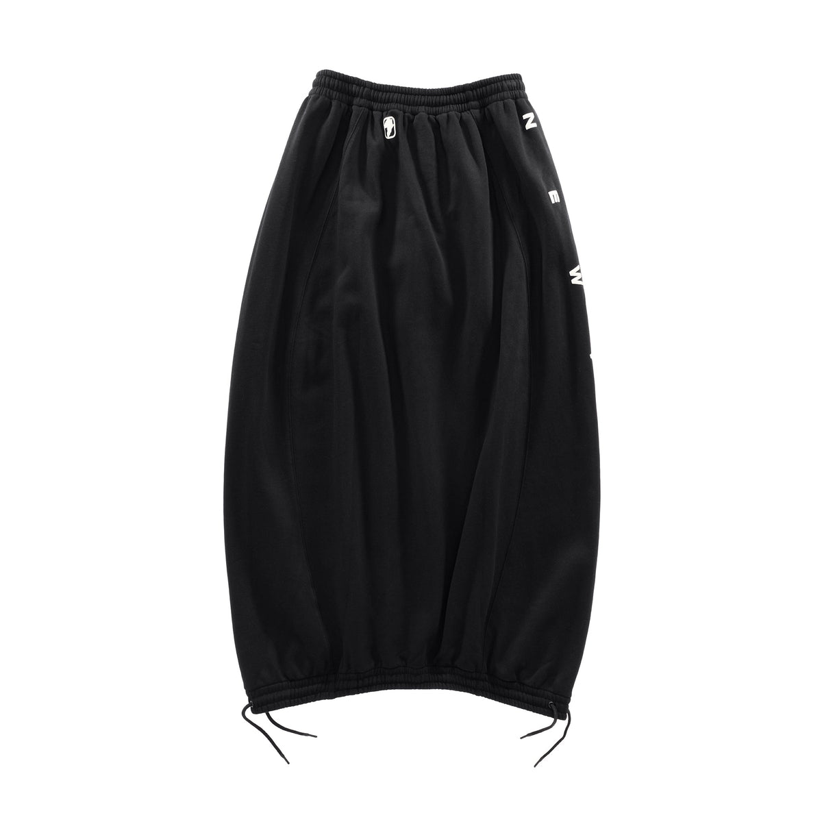 Upside Down Sweatskirt - Black - Dresses & Skirts