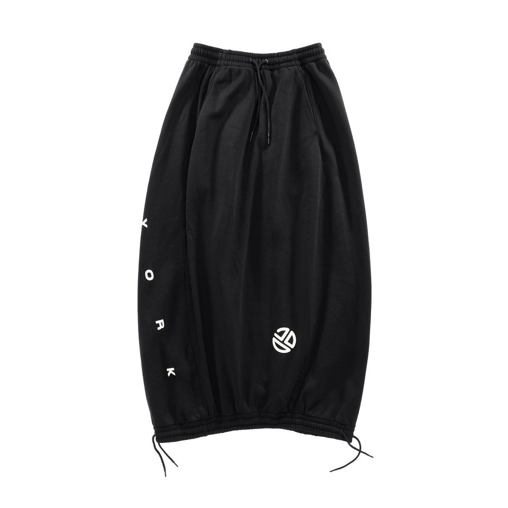 Upside Down Sweatskirt - Black - Dresses & Skirts