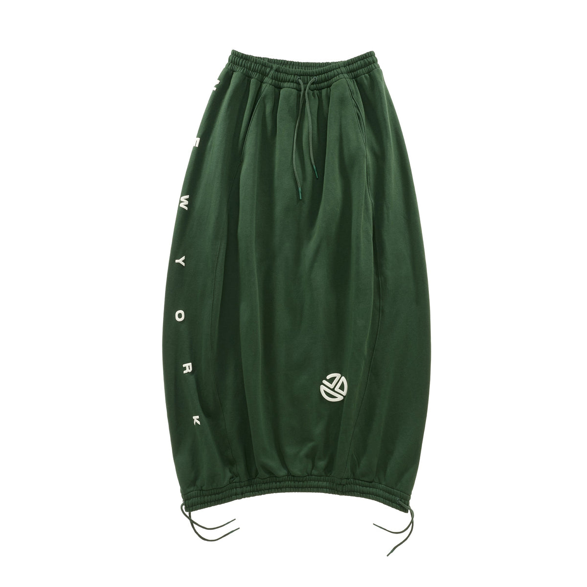 Upside Down Sweatskirt - Green - Dresses & Skirts
