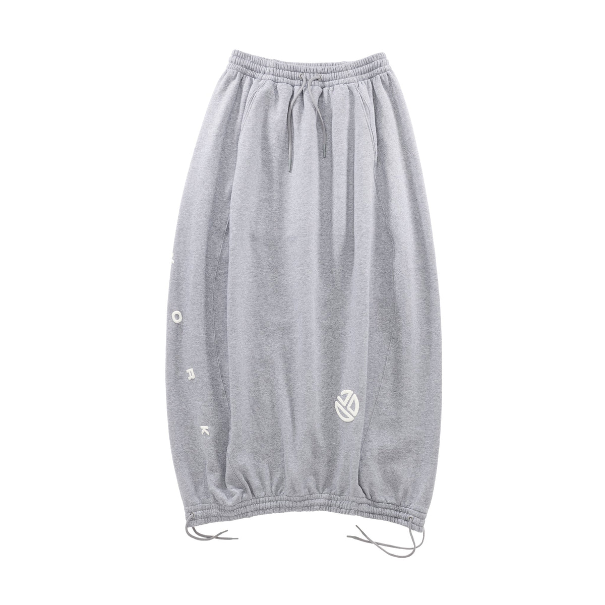 Upside Down Sweatskirt - Grey - Dresses & Skirts