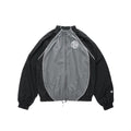 Upside Down Windbreaker Jacket - Black/Grey - Jackets & Outerwear
