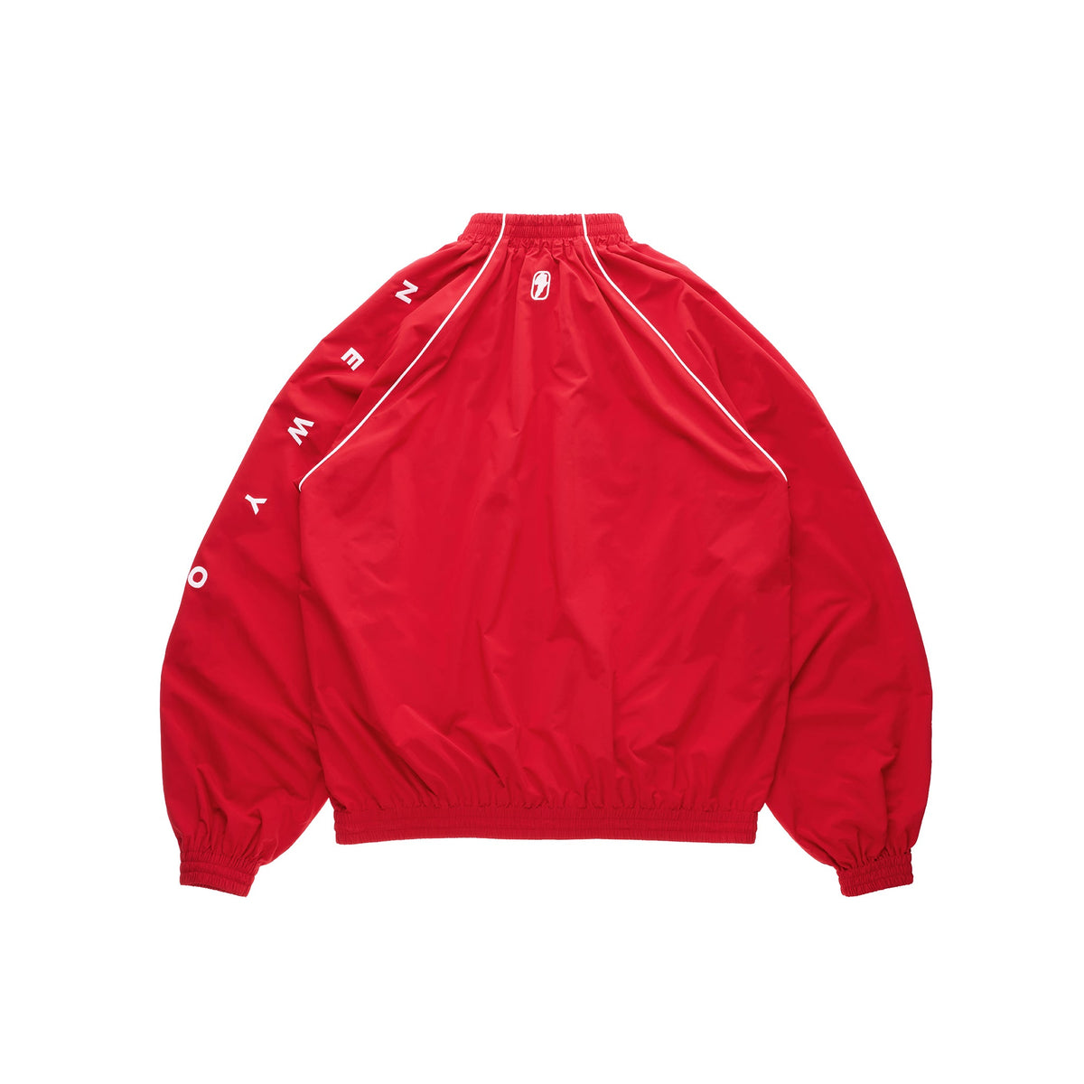 Upside Down Windbreaker Jacket - Red - Jackets & Outerwear