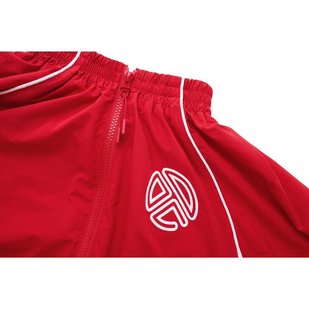 Upside Down Windbreaker Jacket - Red - Jackets & Outerwear