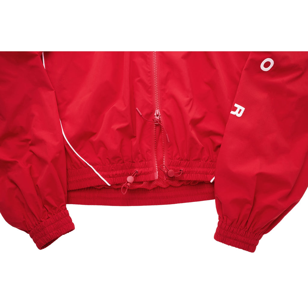 Upside Down Windbreaker Jacket - Red - Jackets & Outerwear