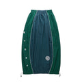 Upside Down Windbreaker Skirt - Green/Blue - Dresses & Skirts