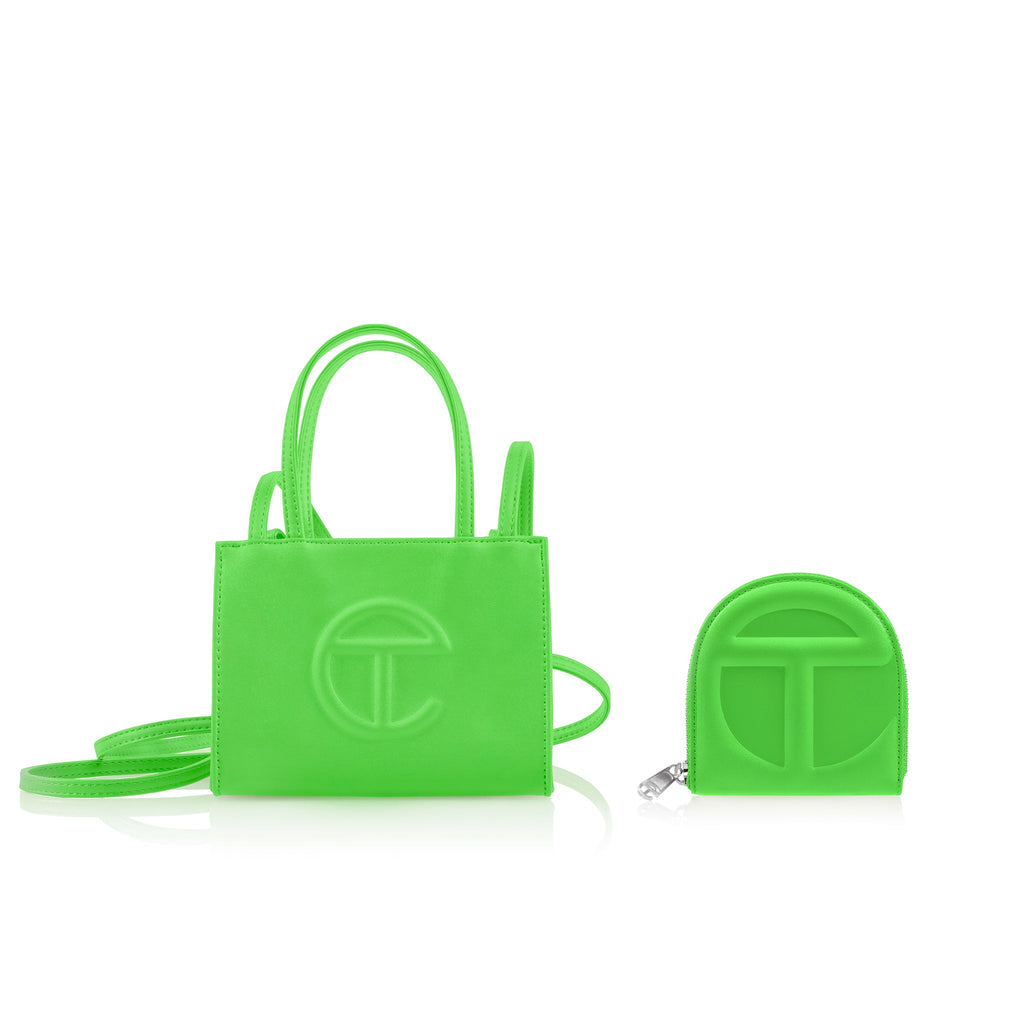 Telfar Wallet - Highlighter Green - Wallets & Card Holders
