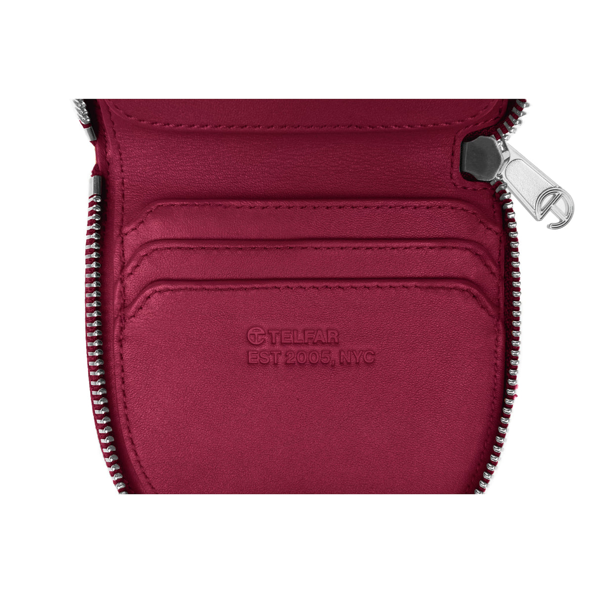 Telfar Wallet - Oxblood - Wallets & Card Holders
