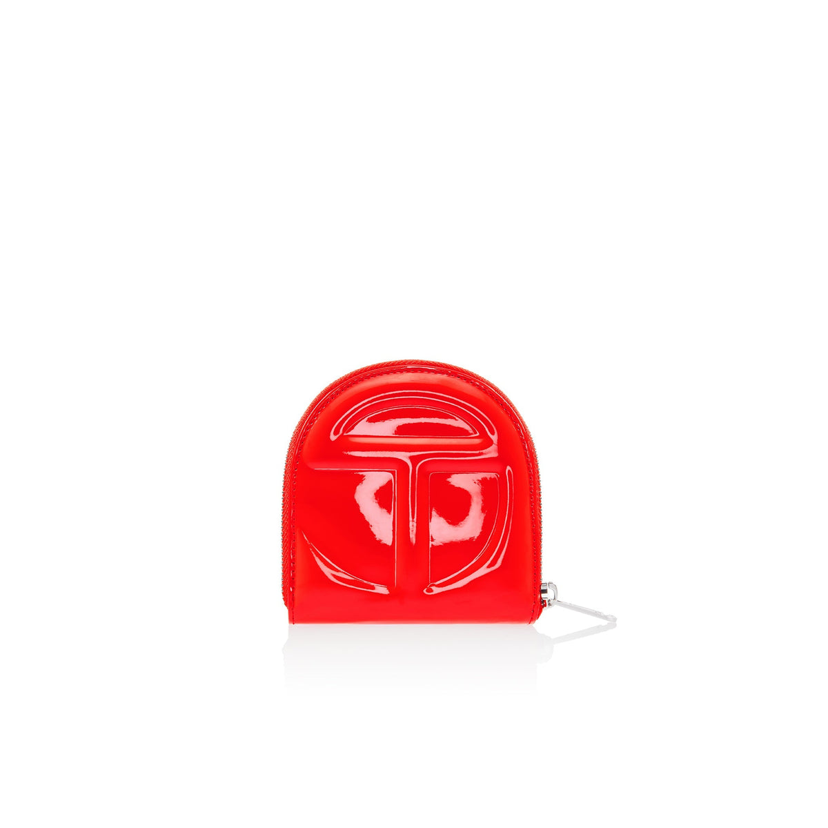 Telfar Wallet - Red Patent - Wallets & Card Holders
