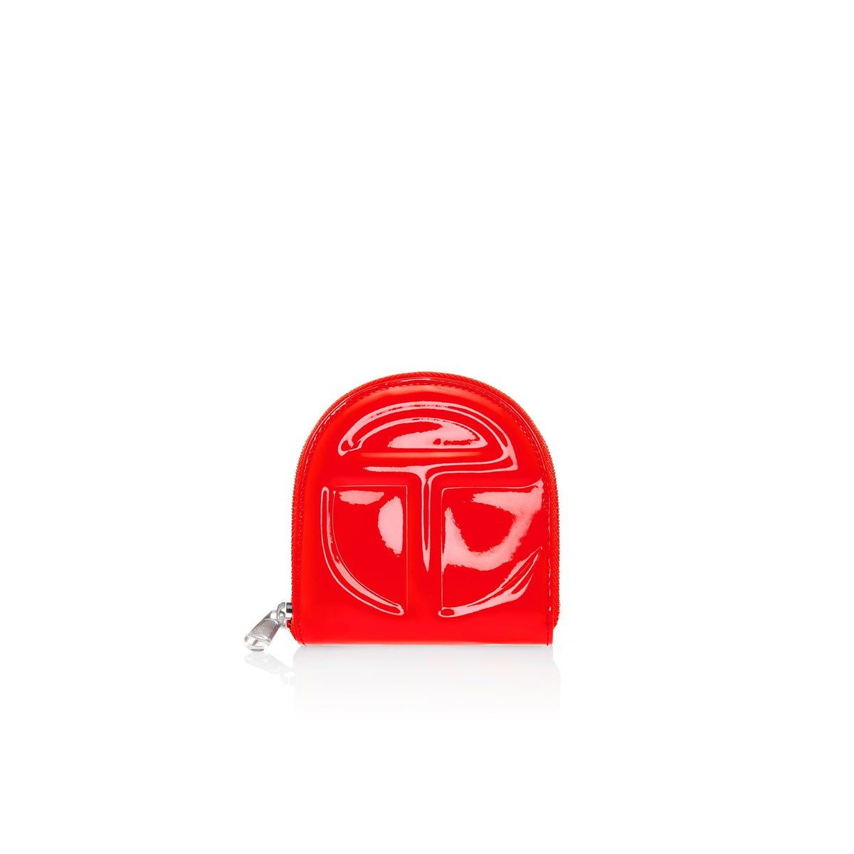 Telfar Wallet - Red Patent - Wallets & Card Holders