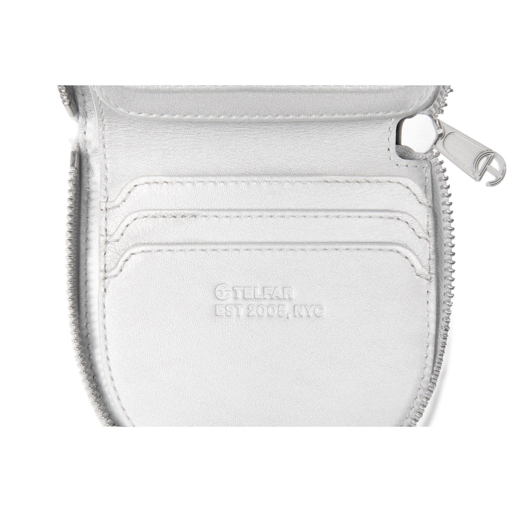 Telfar Wallet - Silver - Wallets & Card Holders