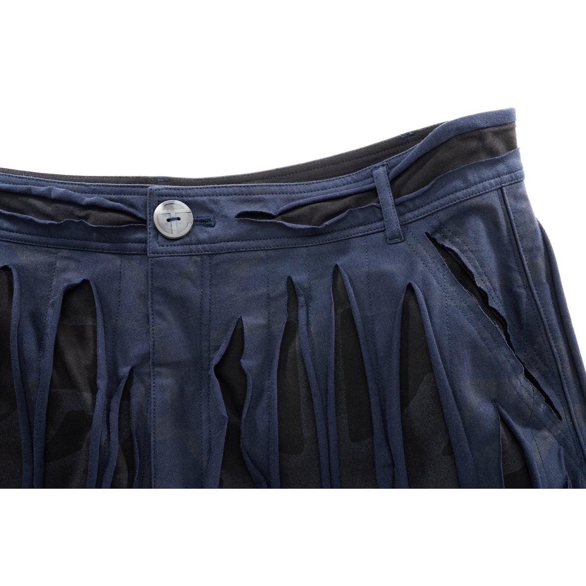 Woodgrain Balloon Pant - Black - Pants & Shorts