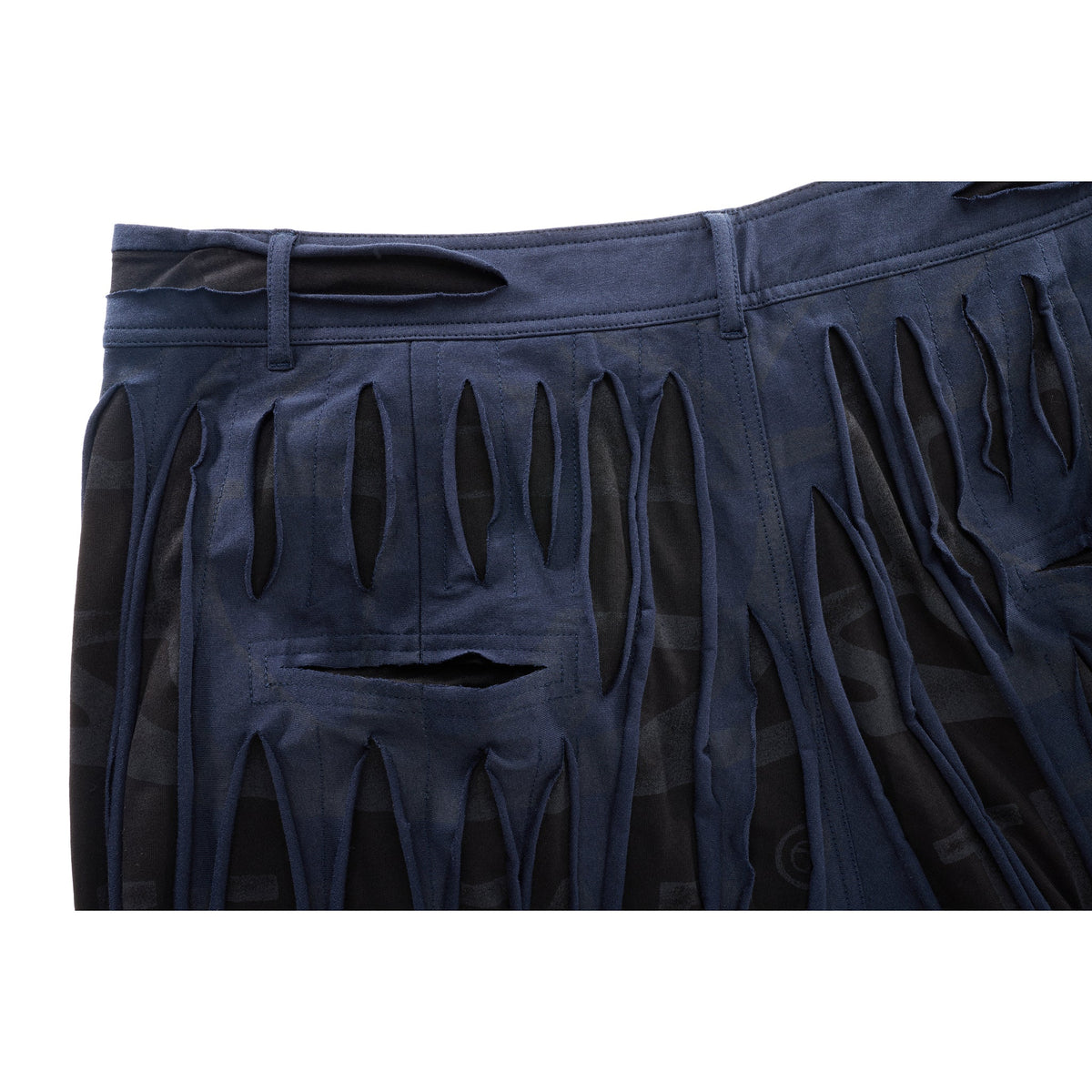 Woodgrain Balloon Pant - Black - Pants & Shorts