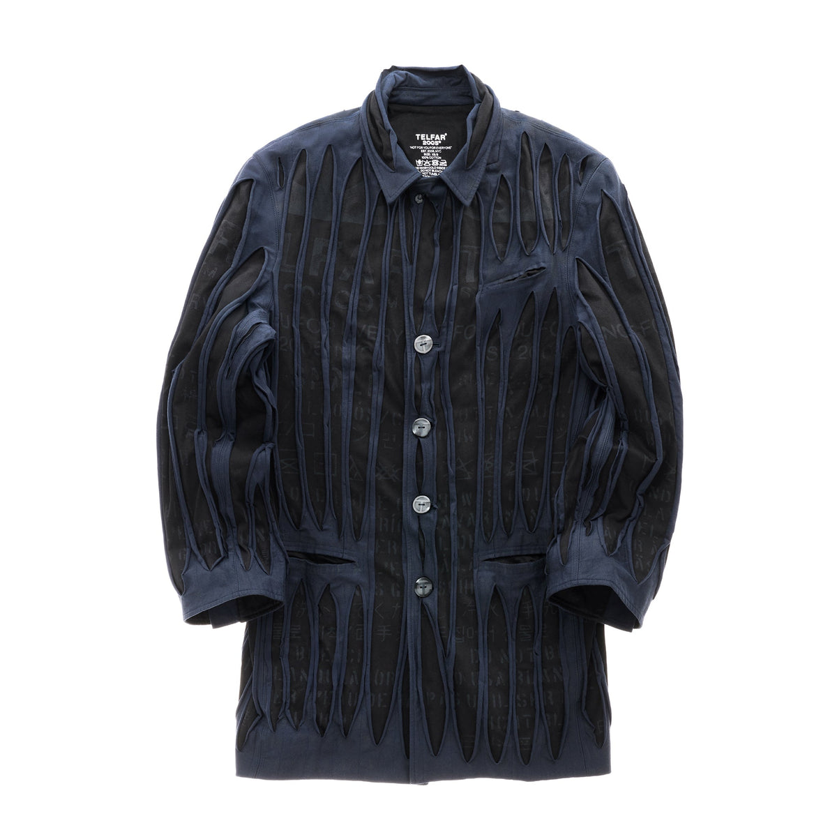 Woodgrain Zoot Suit Jacket - Black - Jackets & Outerwear