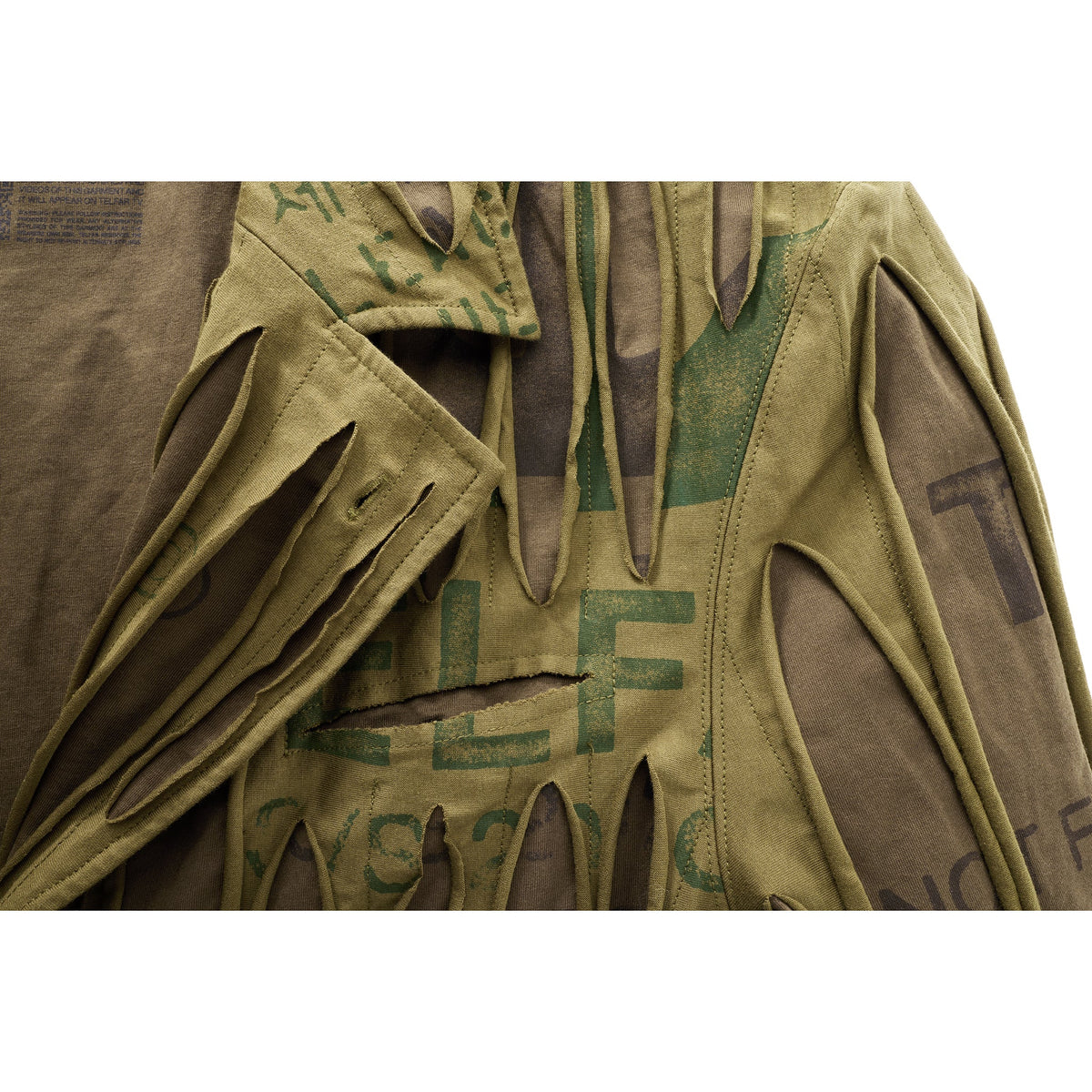 Woodgrain Zoot Suit Jacket - Drab - Jackets & Outerwear
