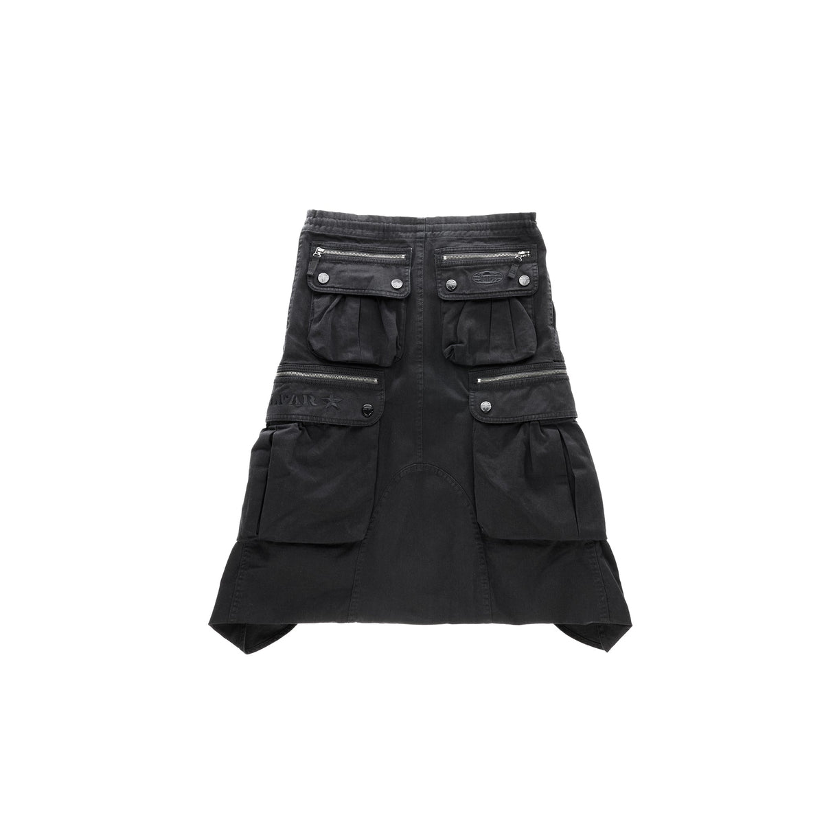 Wrap Cargo Short - Black - Pants & Shorts