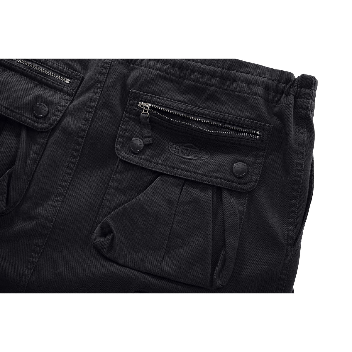 Wrap Cargo Short - Black - Pants & Shorts
