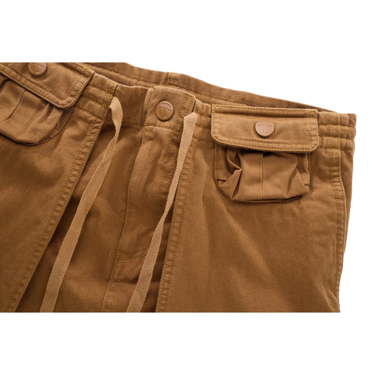 Wrap Cargo Short - Tan - Pants & Shorts