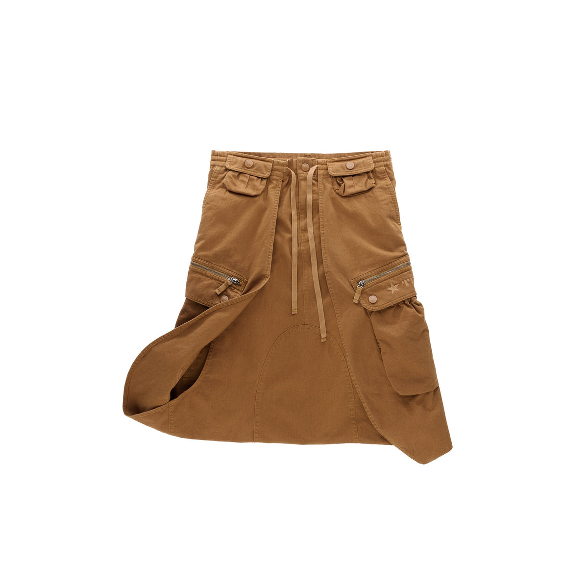 Wrap Cargo Short - Tan - Pants & Shorts