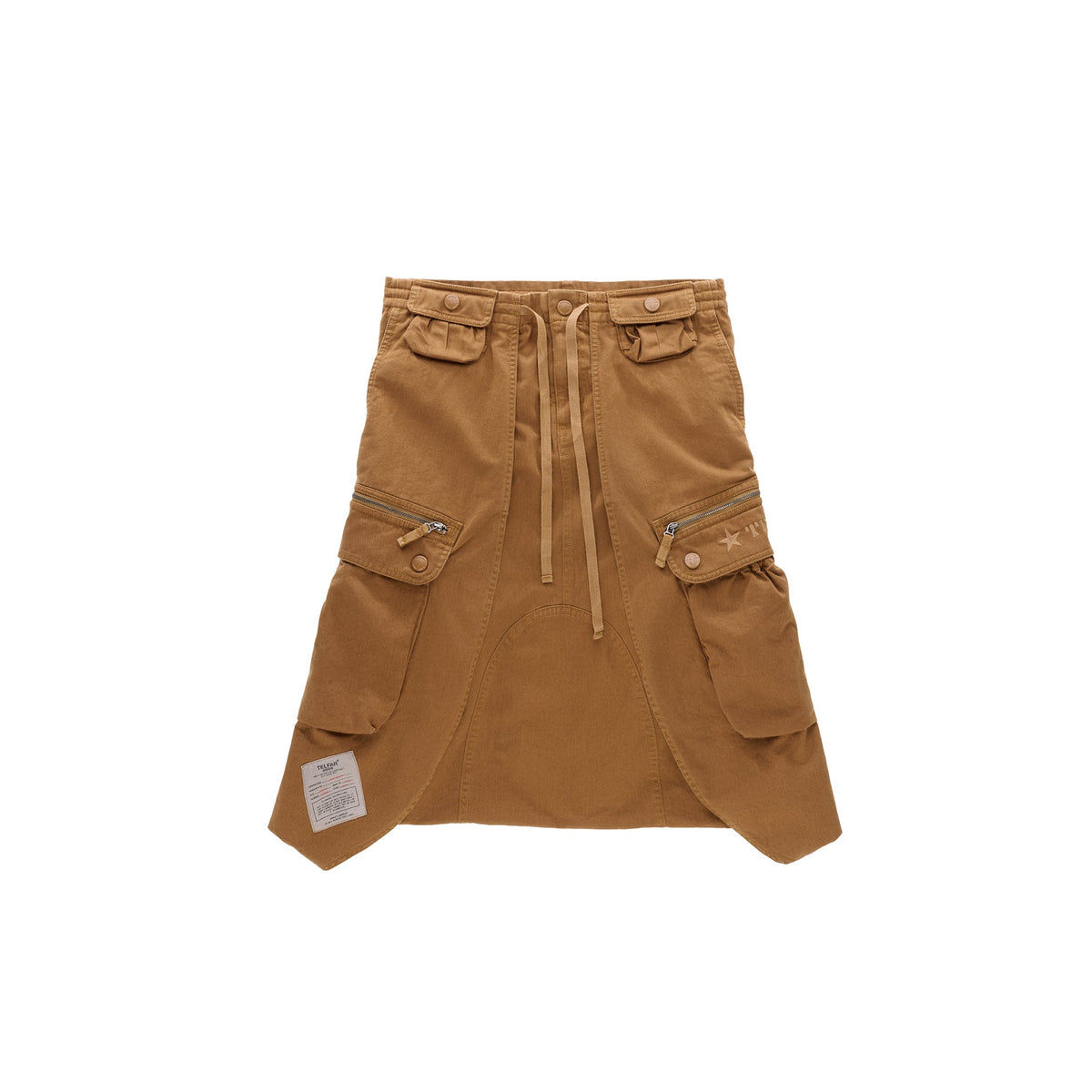 Wrap Cargo Short - Tan - Pants & Shorts