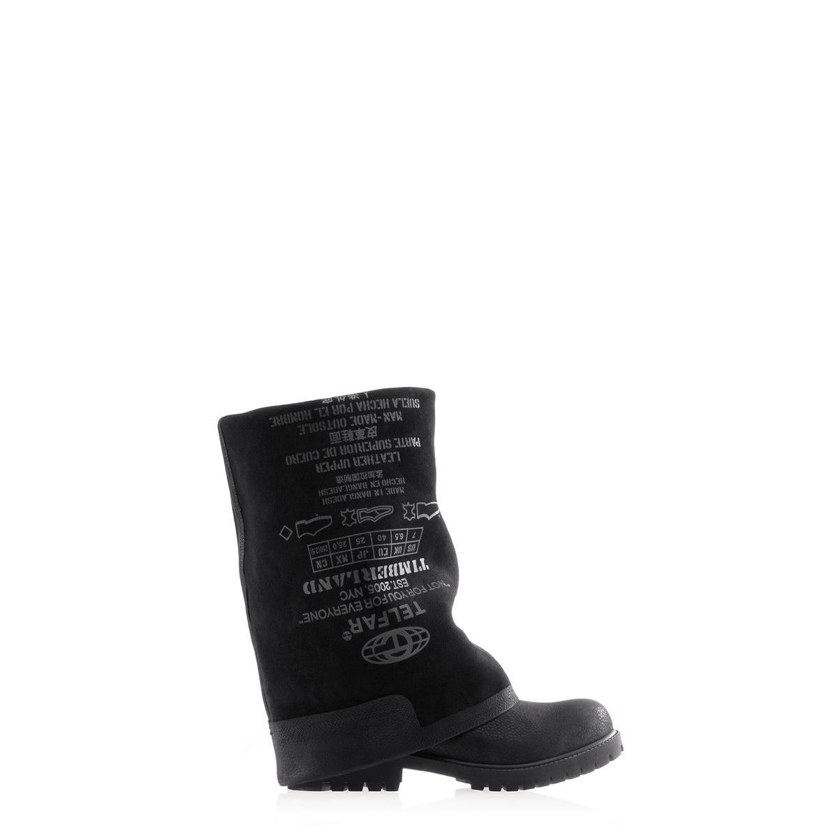 Timberland x Telfar Tall Pull On Boot - Black - Boots