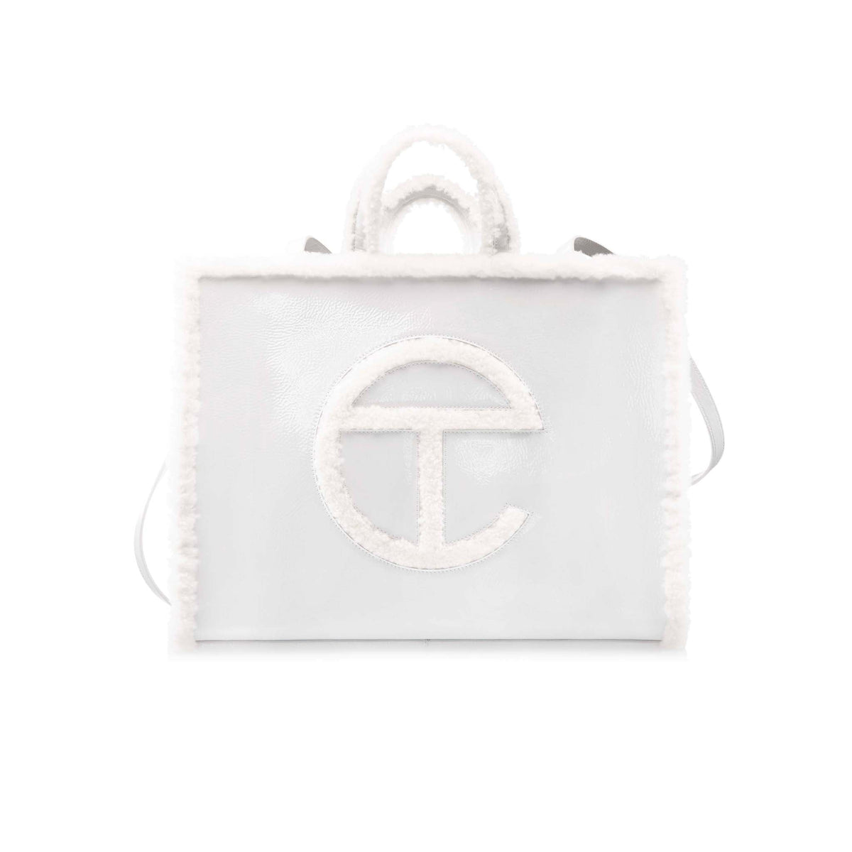 UGG x TELFAR Large Shopper Crinkle - White - Shopping Bags & Shoppers