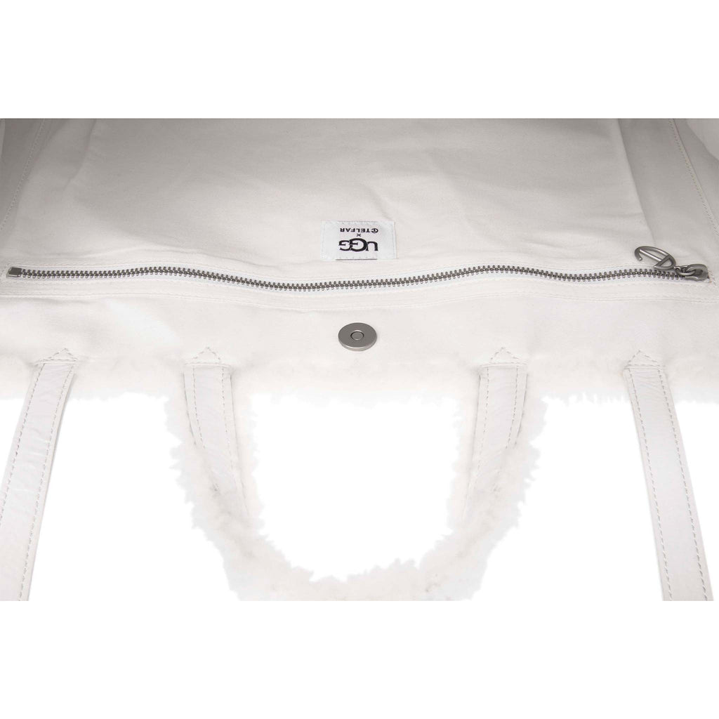 UGG x TELFAR Large Shopper Crinkle - White - Shopping Bags & Shoppers