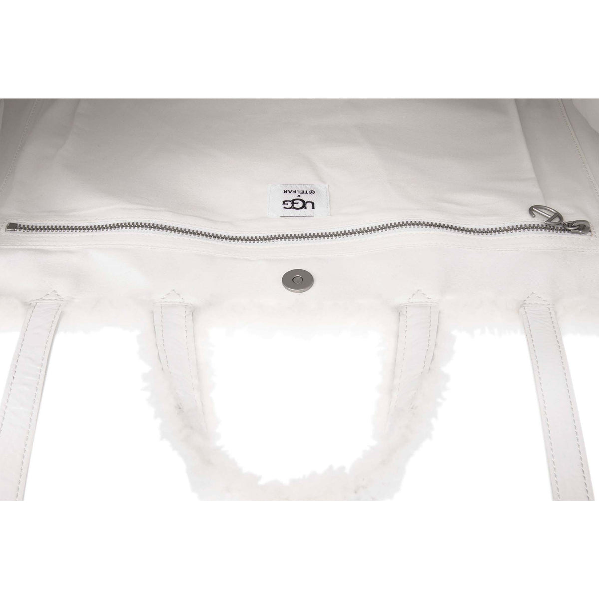UGG x TELFAR Large Shopper Crinkle - White - Shopping Bags & Shoppers